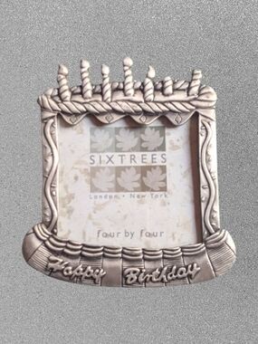 Six Trees Silver 'Happy Birthday' Picture Frame
